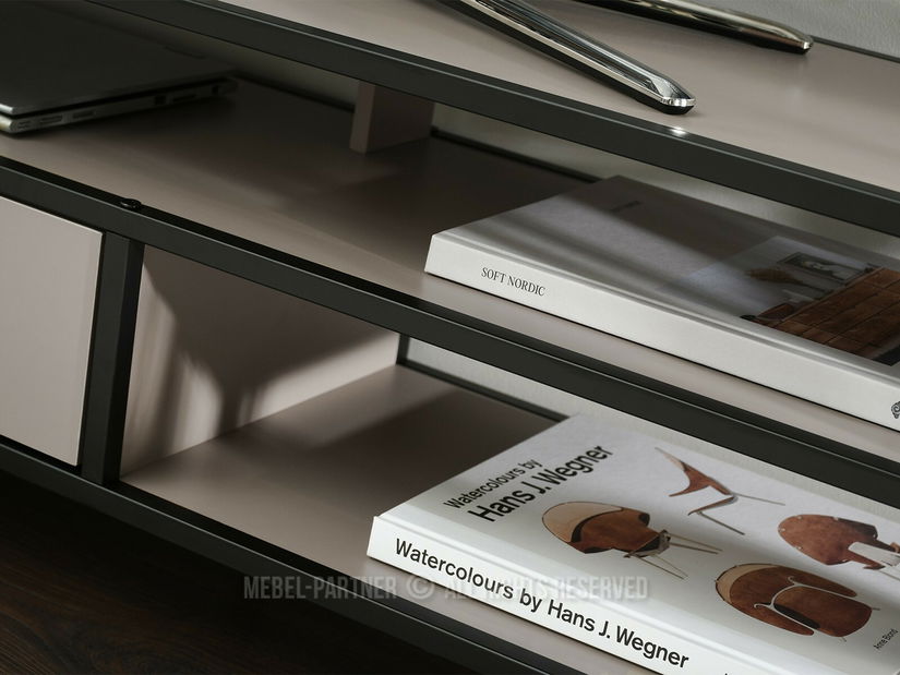 Măsuță TV/Dulap Subsidios (negru)