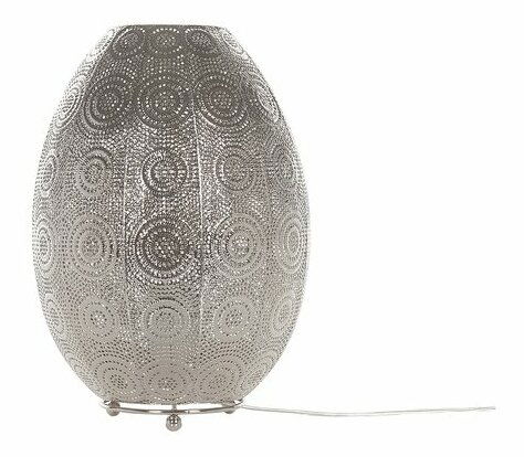 Stolna svjetiljka Manor (srebrna)