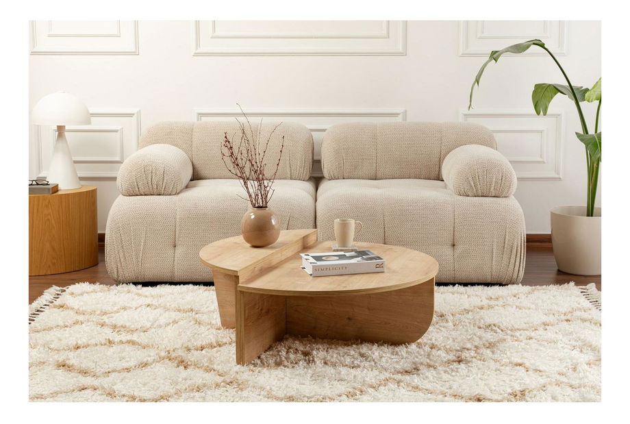 Măsuță de cafea Oronerro 1 (Stejar)