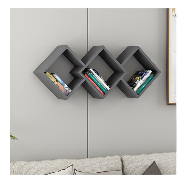 Raft Konala (antracit) 