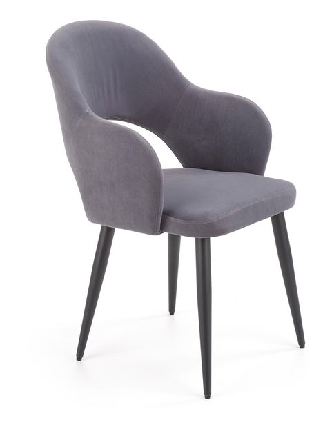 Jedálenská stolička Vaduz (sivá)