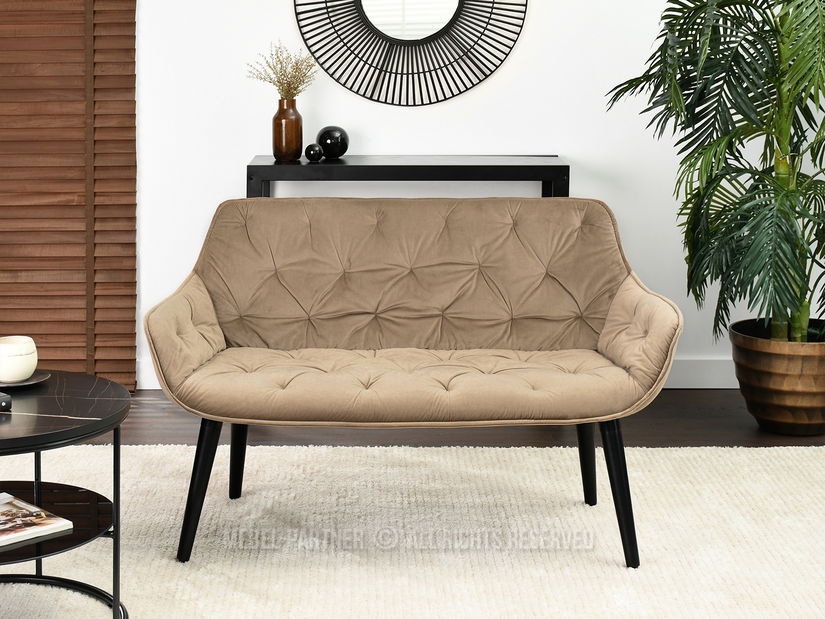 Pohovka Igor (béžová + čierna)