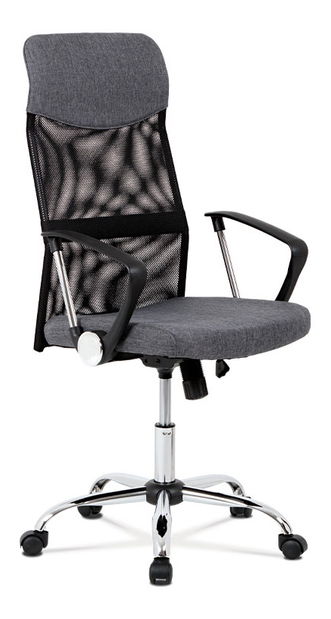 Irodai fotel Evessa-E301-GREY (szürke + fekete)