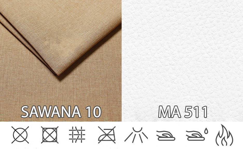 Kreslo Wisteria (béžová + biela)