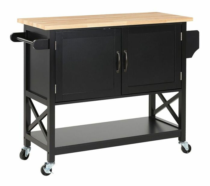 Măsuță servire Melza (negru)