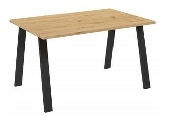 Étkezőasztal Kermit 138x90 (artisan tölgy) (4-6 fő részére)