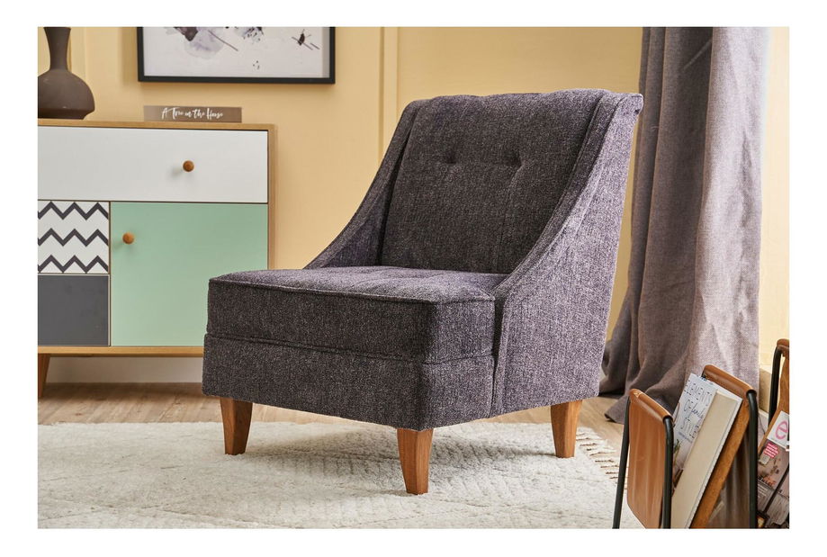 Fotoliu Eloketta (antracit + Nuc)