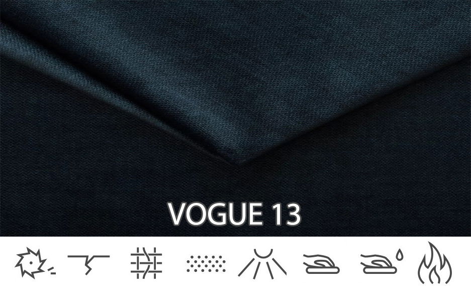 Kutna garnitura- Fortina (ocean plava) (D)