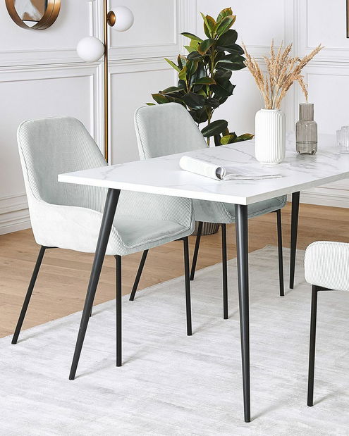 Set 2 buc. scaune sufragerie LARNO (mentă)