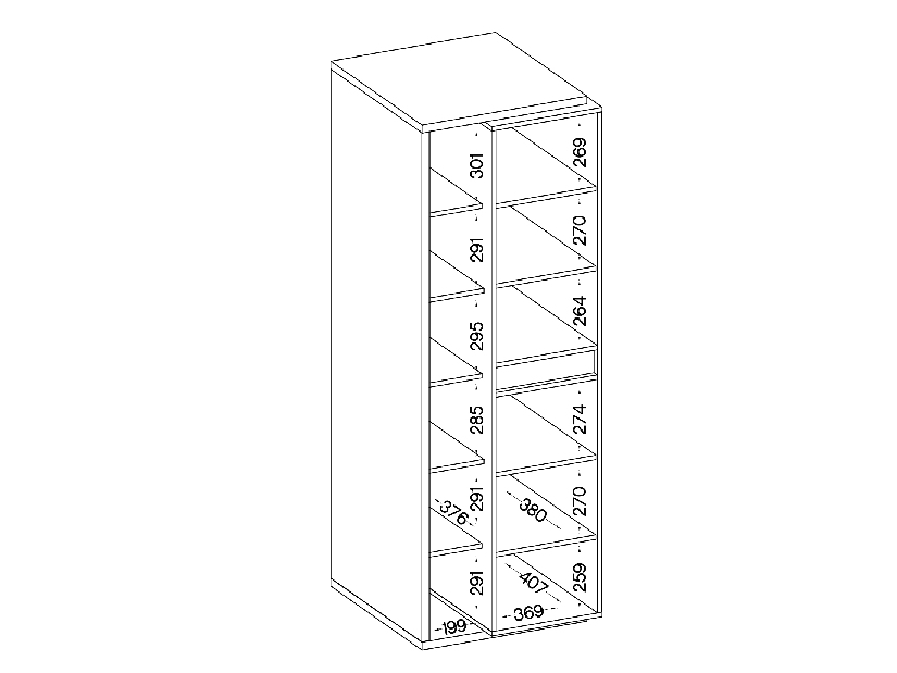 Mobilier living Nancy 01 (Gri deschis + antracit)