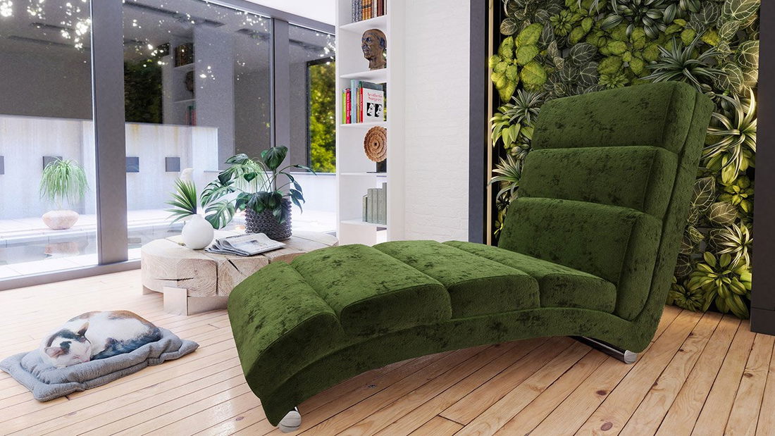 Fotoliu relax Laresa 6 (alb)