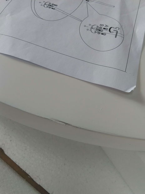 Stolić za kavu Lantan Xl (bijela) *Outlet moguća oštećenja