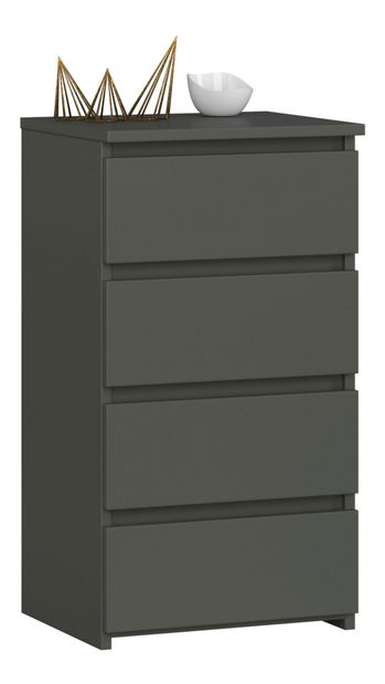 Komoda Cipriano II (grafit sivý)