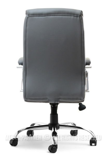 Fotoliu Luxus (gri + crom)