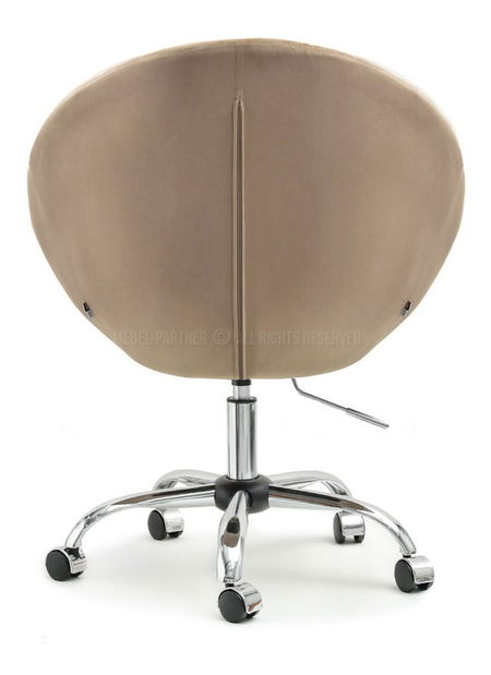 Kreslo Lush 4 (béžová + chrómová)