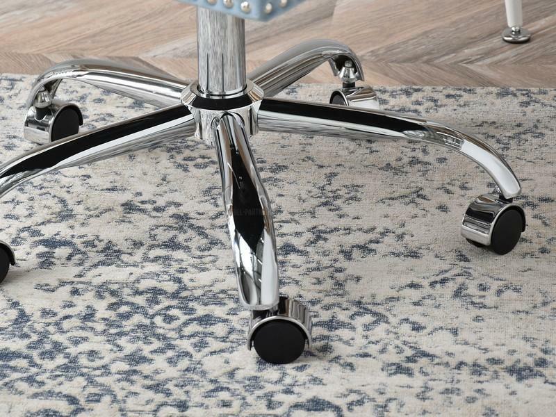 Stolica Sonia (plava + krom)