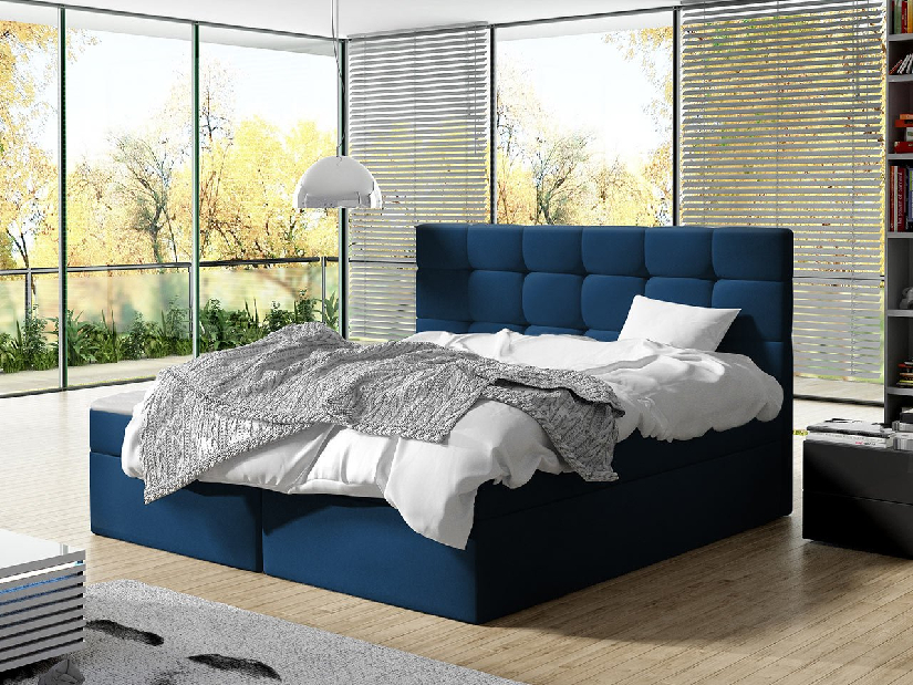 Manželská posteľ Boxspring 180 cm Cinara (manila 26)