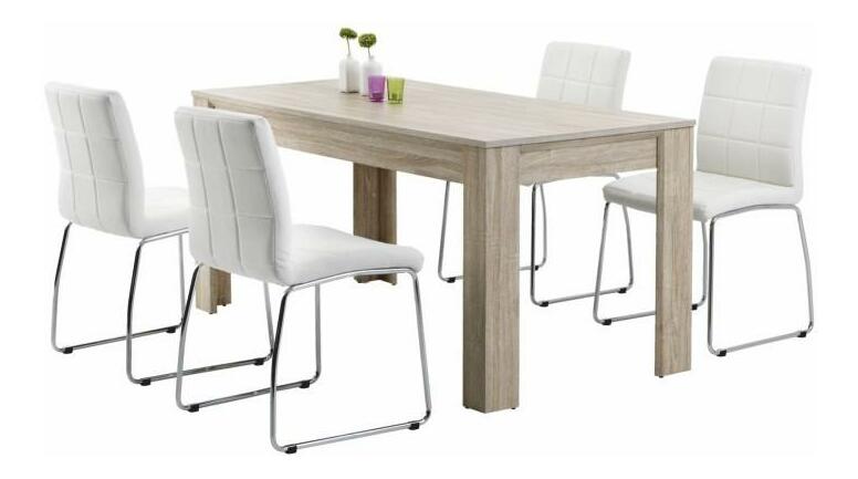 Jedálenská stolička Siden (biela)