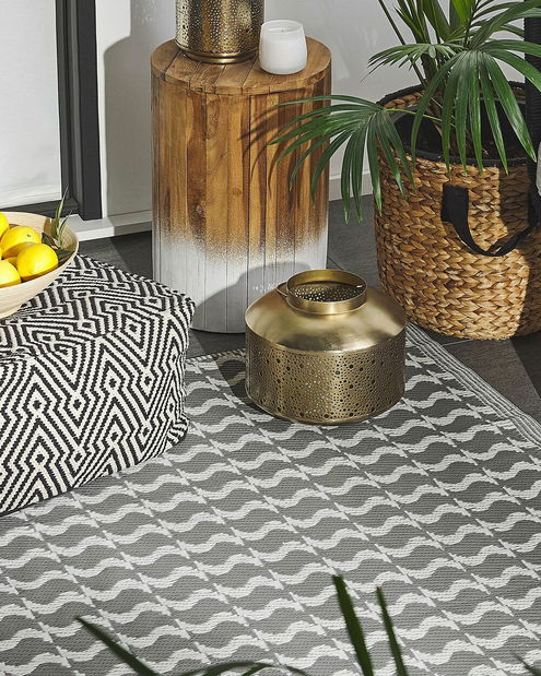 Koberec 120x180 cm TIMRO (polypropylén) (sivá)