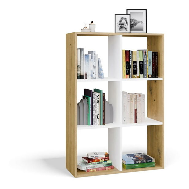 Raft Metros 3 (stejar artisan + alb)