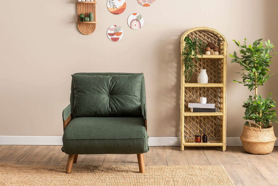 Fotel Como S (zöld)