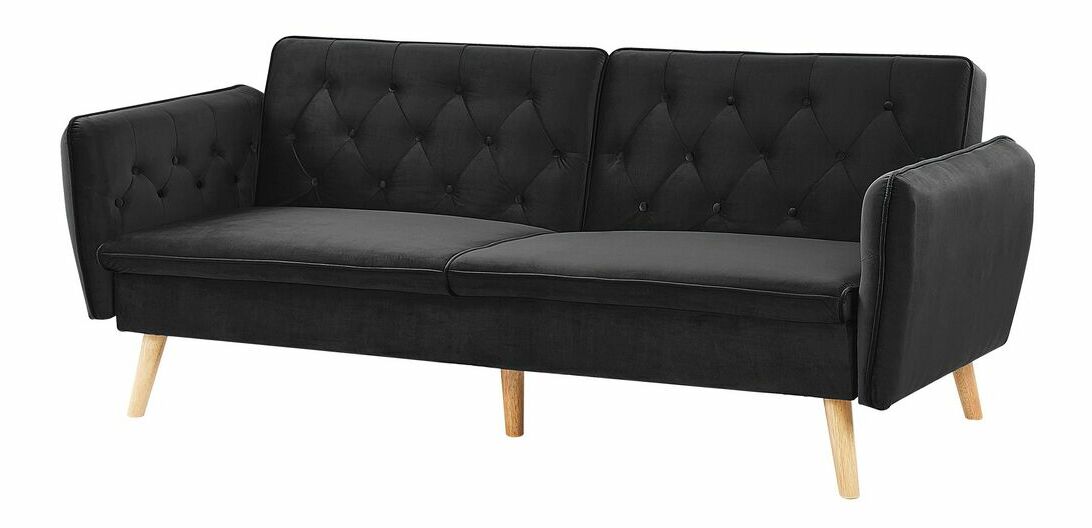 Canapea trei locuri BORODA (negru)