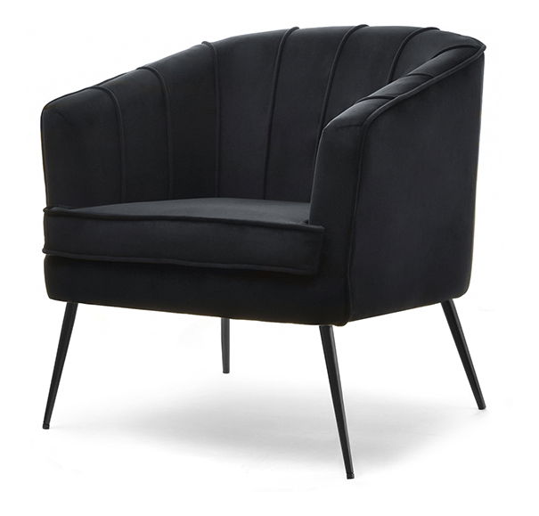 Fotelja Etimee F (crna)