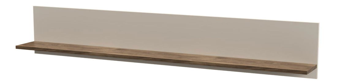 Zidna polica Eliminados (kašmir + hrast castello) 