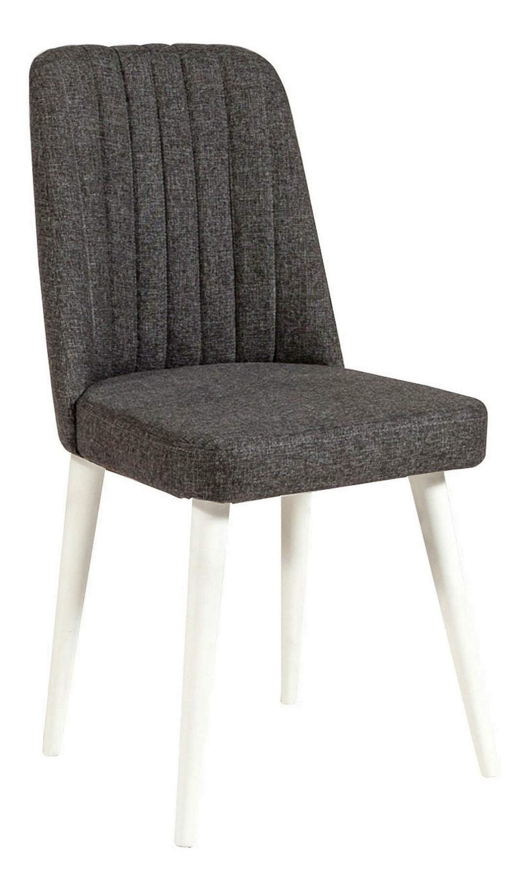 Blagovaonska stolica Vlasta 2 (bijela + antracit)