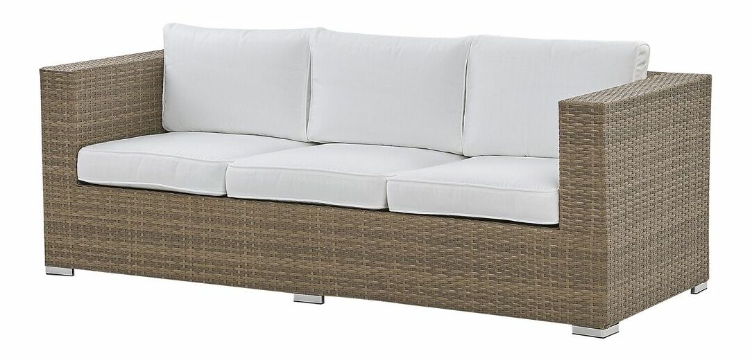 Vrtni set BELLEN (bijela) (za 3 osobe)