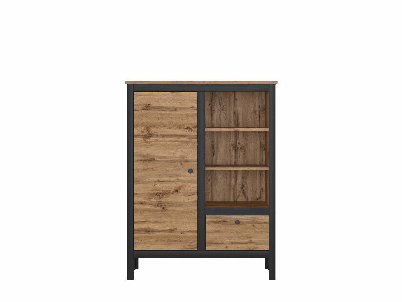 Regál BRW Loft REG1D1S/90 *výpredaj