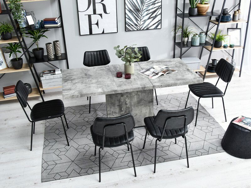 Stolička Hugo (čierna)