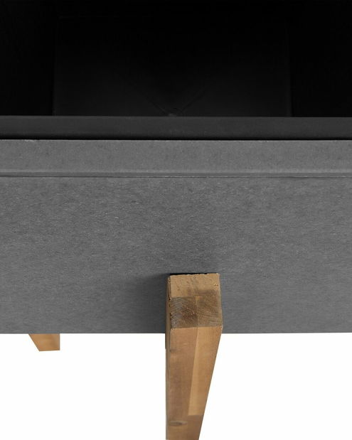 Posuda za cvijeće DENVILLE 95x30x30 cm (drvo) (siva)