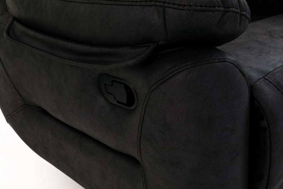 Fotoliu reglabil Comforto M (negru)