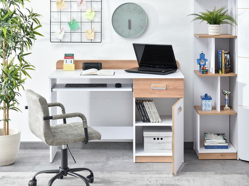 Mobilier cameră studenți Clerigo 03 (alb)