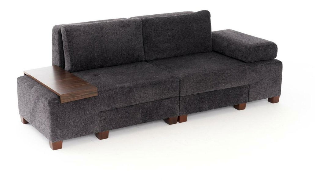 Széthúzható kanapé Perenilla C (antracit + dió)