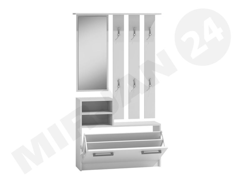 Mobilier hol Kelmor (alb) *resigilat