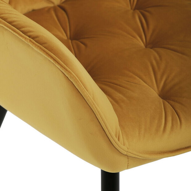 Jedálenská stolička Dummas (žltá)