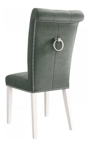 Étkezőszék Piewota (sötétzöld + fehér) 