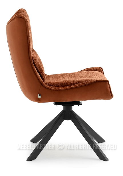 Stolica Nanny (bakar + crna)