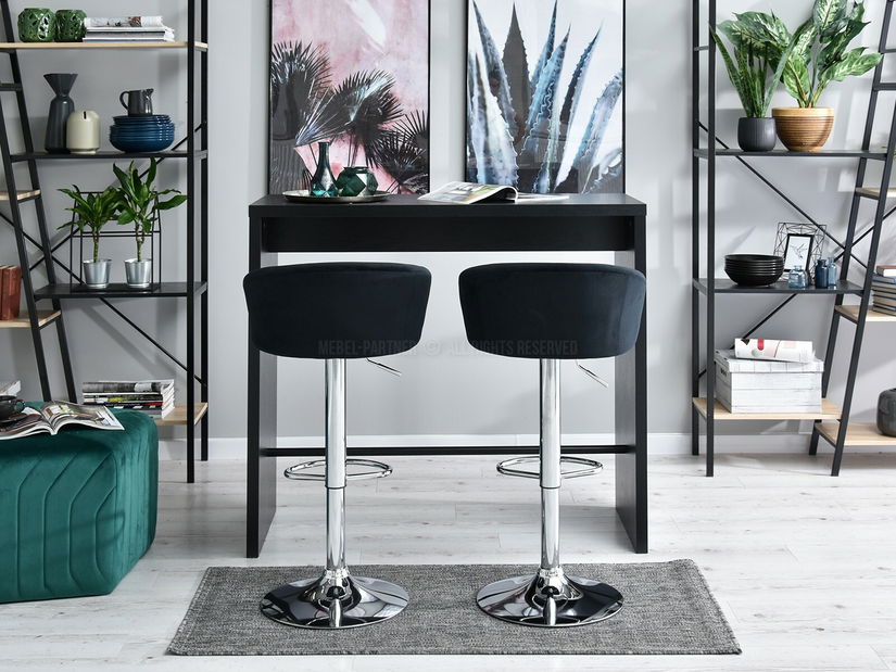 Stolička Hanzel (čierna)