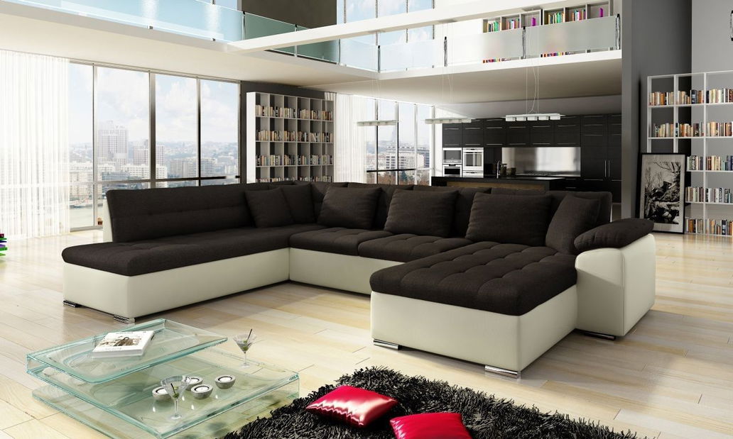 Sarok ülőgarnitúra Talia (rozsda)