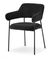Jedálenská stolička Exigente (čierna)