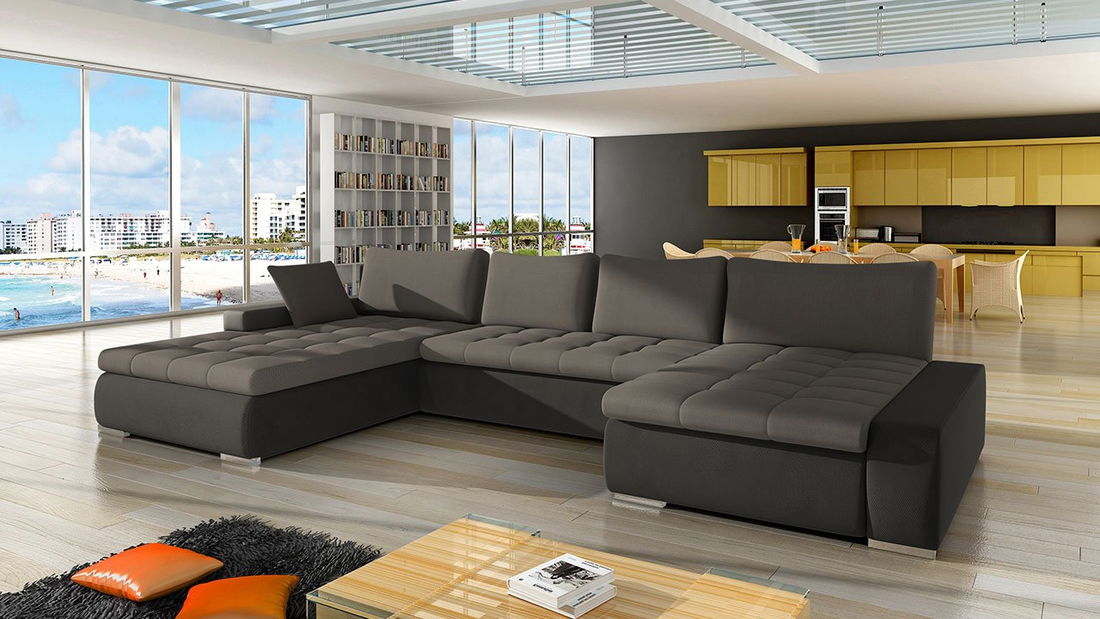 U alakú kanapé Carmine (Sun 96 + Sun 95)