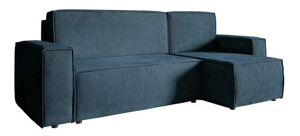 Sarokkanapé Copenhagen L (tengeri + fekete)