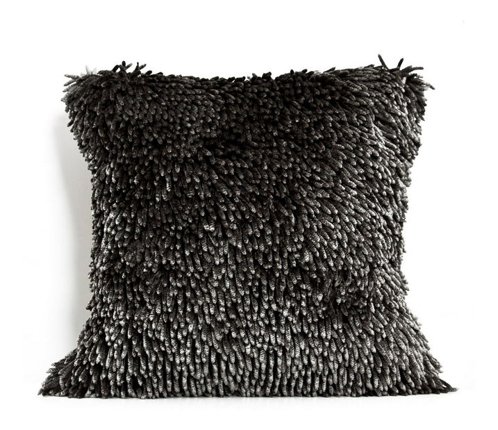 Pernă decorativă 50X50 cm Shaggy (grafit) (1 buc)