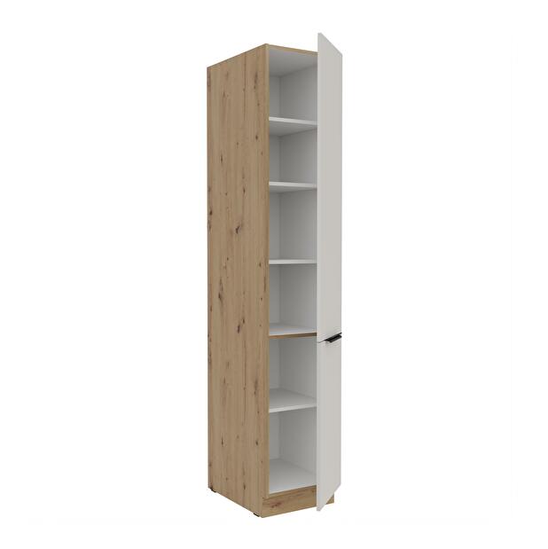 Potravinová kuchynská skrinka Sayla 40 DK-210 2F (kašmír + dub artisan)