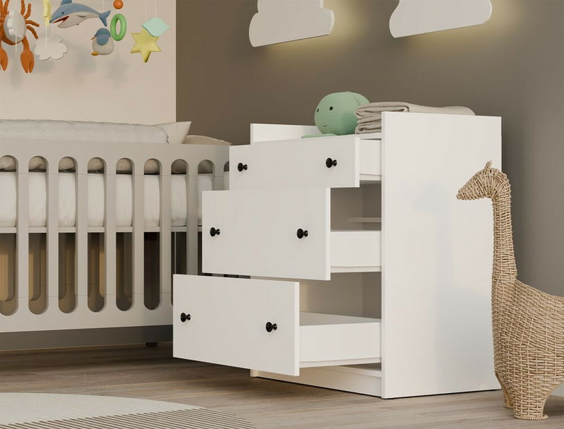 Komoda Houstossa 1 (biela)