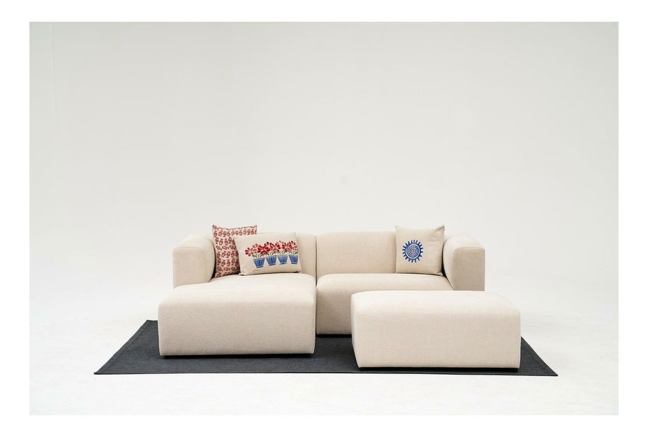 Colțar Lillybeth (S) (crem)