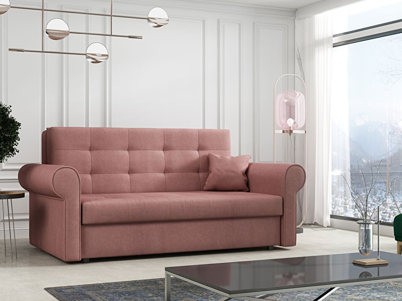 Sofa Clivia Silver III (ružičasta) *outlet moguća oštećenja